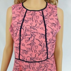 Banana Republic NWT Size 4 Pink Floral Sleeveless